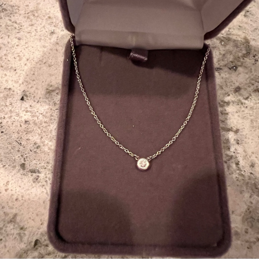 Tiffany’s Diamonds by the Yard Single Diamond Pendant